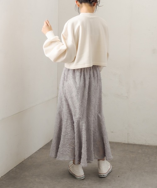 OLIVE des OLIVE（オリーブデオリーブ）の「【WEB限定カラー有】ロゴショートスウェット（スウェット・レディース・ホワイト/ピンク/ブルー/スミクロ・FREE）」の17枚目の写真