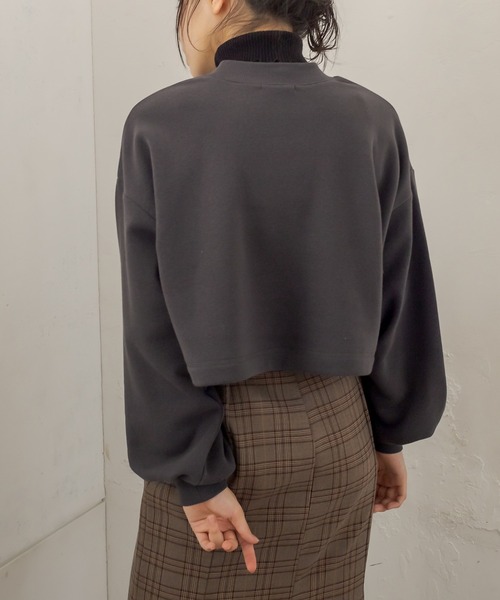 OLIVE des OLIVE（オリーブデオリーブ）の「【WEB限定カラー有】ロゴショートスウェット（スウェット・レディース・ホワイト/ピンク/ブルー/スミクロ・FREE）」の19枚目の写真