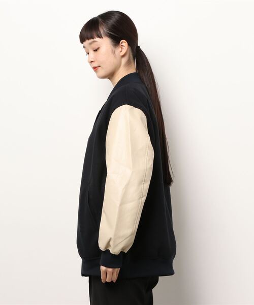 cepo（セポ）の「メルトンスタジャン（スタジャン・レディース・ブラック/ネイビー・M）」の17枚目の写真