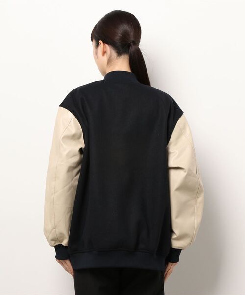 cepo（セポ）の「メルトンスタジャン（スタジャン・レディース・ブラック/ネイビー・M）」の18枚目の写真