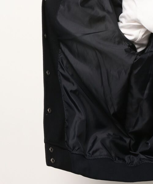 cepo（セポ）の「メルトンスタジャン（スタジャン・レディース・ブラック/ネイビー・M）」の19枚目の写真