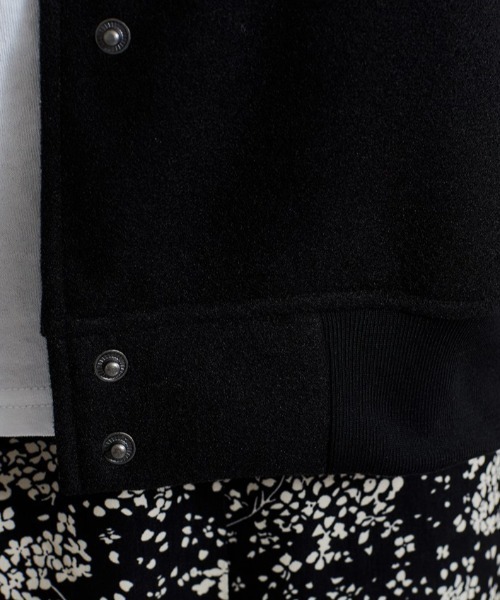 cepo（セポ）の「メルトンスタジャン（スタジャン・レディース・ブラック/ネイビー・M）」の9枚目の写真