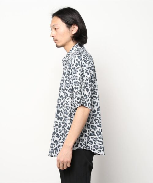 qwerty(クワーティ)の「qwerty/BlackCamo Leopard Shirts(シャツ/ブラウス・メンズ・ブラック/グレー・FREE)」の10枚目の写真