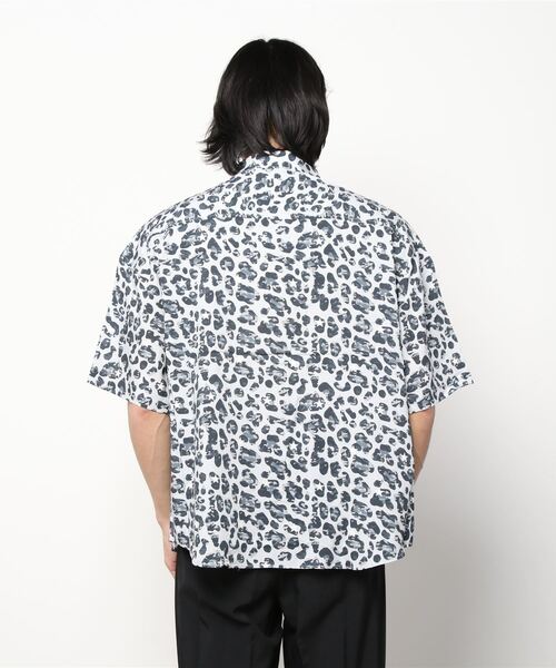 qwerty(クワーティ)の「qwerty/BlackCamo Leopard Shirts(シャツ/ブラウス・メンズ・ブラック/グレー・FREE)」の5枚目の写真