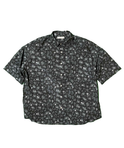 qwerty(クワーティ)の「qwerty/BlackCamo Leopard Shirts(シャツ/ブラウス・メンズ・ブラック/グレー・FREE)」の19枚目の写真