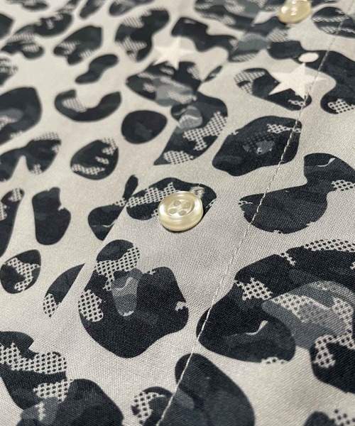 qwerty(クワーティ)の「qwerty/BlackCamo Leopard Shirts(シャツ/ブラウス・メンズ・ブラック/グレー・FREE)」の18枚目の写真