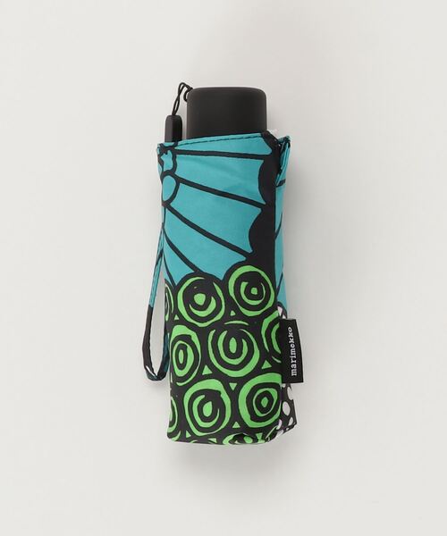 marimekko(マリメッコ)の「marimekko MINI MANUAL UMBRELLA Siirtolapuutarha マリメッコ シイルトラプータルハ 折りたたみ傘(折りたたみ傘・レディース・グリーン・FREE)」の2枚目の写真