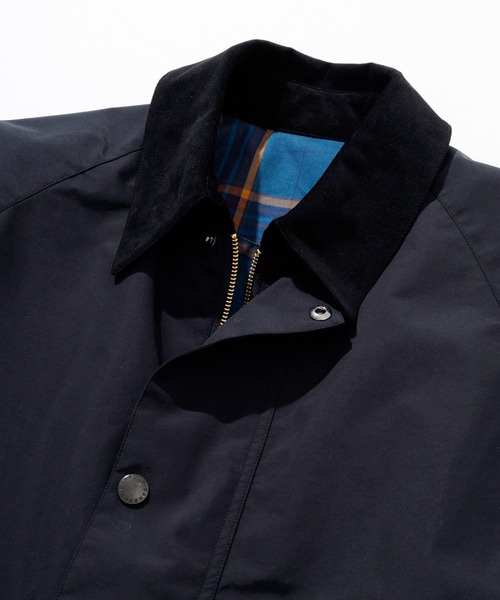 Barbour（バブアー）の「【BARBOUR/バブアー別注】TRANSPORT リバーシブルブルゾン/UNISEX（ブルゾン・メンズ・ブラック/カーキ・XL/L/M/S）」の3枚目の写真