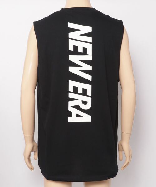 NEW ERA（ニューエラ）の「NEW ERA/ニューエラ ユーティリティ パフォーマンス マッスルタンク リア バーチカルロゴ 　13079342/13079343（タンクトップ・メンズ・ホワイト/ブラック・L/XL/M）」の17枚目の写真