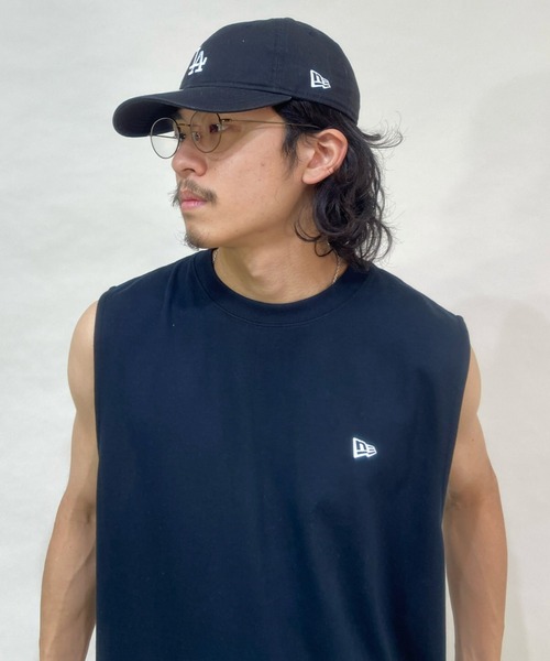 NEW ERA（ニューエラ）の「NEW ERA/ニューエラ ユーティリティ パフォーマンス マッスルタンク リア バーチカルロゴ 　13079342/13079343（タンクトップ・メンズ・ホワイト/ブラック・L/XL/M）」の11枚目の写真