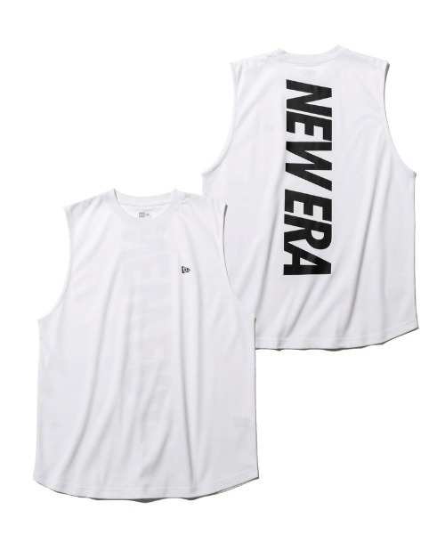 NEW ERA（ニューエラ）の「NEW ERA/ニューエラ ユーティリティ パフォーマンス マッスルタンク リア バーチカルロゴ 　13079342/13079343（タンクトップ・メンズ・ホワイト/ブラック・L/XL/M）」の18枚目の写真
