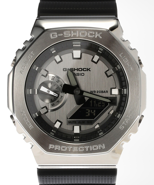 G-SHOCK（ジーショック）の「【Gshock/ジーショック】GM-2100-1AJF【 ウォッチ 】（アナログ腕時計・レディース・シルバー・FREE）」の6枚目の写真