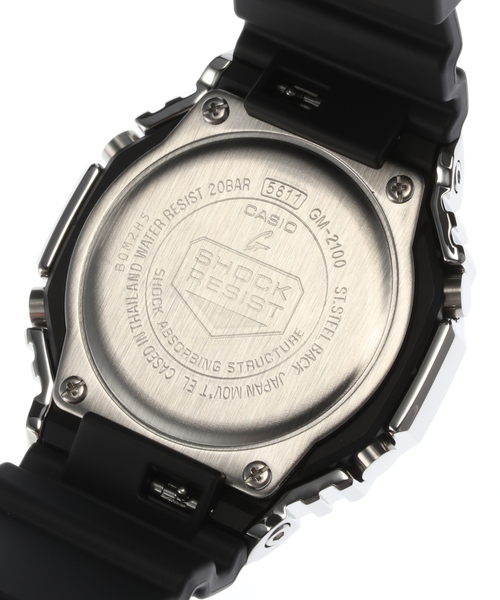 G-SHOCK（ジーショック）の「【Gshock/ジーショック】GM-2100-1AJF【 ウォッチ 】（アナログ腕時計・レディース・シルバー・FREE）」の14枚目の写真