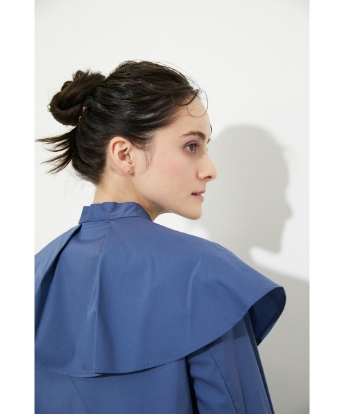 rienda（リエンダ）の「ビッグカラーシャツ（シャツ/ブラウス・レディース・ホワイト/ブラック/ブルー/マルチ・FREE）」の21枚目の写真