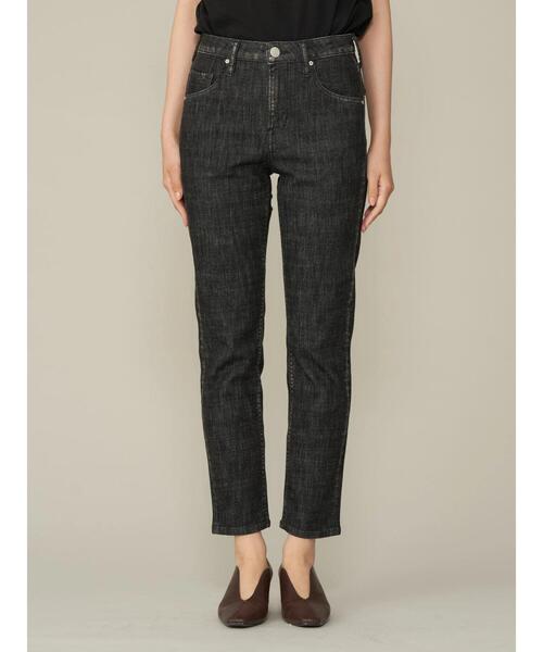 AMERICAN HOLIC(アメリカンホリック)の「テーパードデニム(デニムパンツ・レディース・ブラック/インディゴブルー/ワンウォッシュ/ライトインディゴブルー・S/XS/M/LL/L)」の10枚目の写真