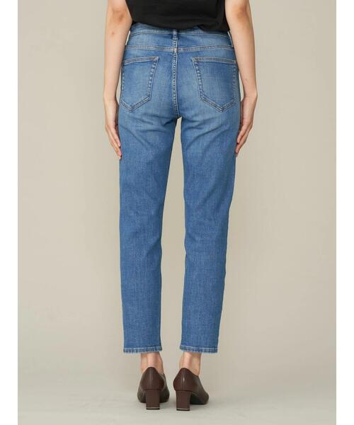 AMERICAN HOLIC(アメリカンホリック)の「テーパードデニム(デニムパンツ・レディース・ブラック/インディゴブルー/ワンウォッシュ/ライトインディゴブルー・S/XS/M/LL/L)」の18枚目の写真