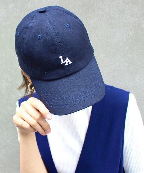 MLI'A（エムリア）の「刺繍キャップ（キャップ・レディース・ブラック/ベージュ/ネイビー/グリーン・ONE SIZE）」の4枚目の写真