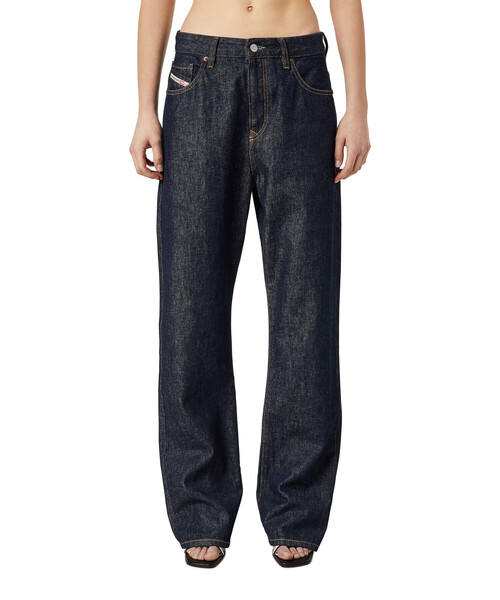 DIESEL（ディーゼル）の「DIESEL SS22 レディース デニム  ルーズフィット 美シルエット リンスウォッシュ（デニムパンツ・レディース・インディゴブルー・23inch/24inch/26inch/25inch/27inch/29inch/28inch）」の8枚目の写真