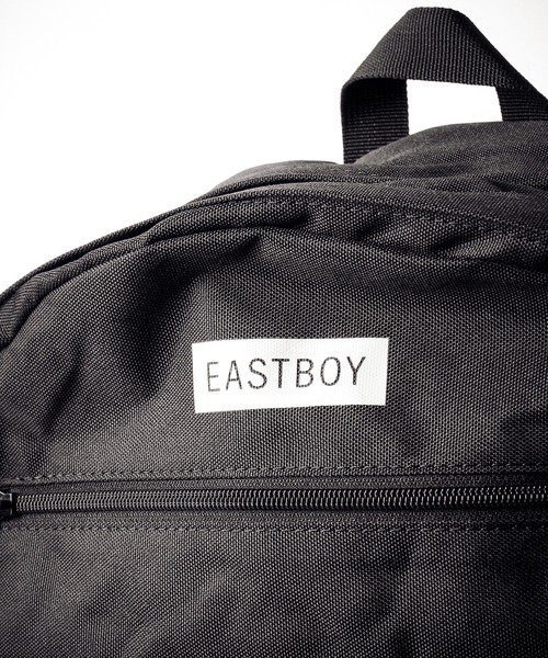 EASTBOY(イーストボーイ)の「【JUNESELECT】EBダブルロゴ2層リュックサック(バックパック/リュック・メンズ・ブラック×ホワイト/ブラック×グリーン/ブラック×ブルー・FREE)」の5枚目の写真