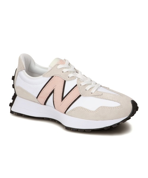 NEW BALANCE（ニューバランス）の「WS327（スニーカー・レディース・ホワイト×ピンク/ホワイト×グリーン/ブラック・24.0cm/23.5cm/22.0cm/23.0cm/22.5cm/25.5cm/25.0cm/24.5cm）」の6枚目の写真