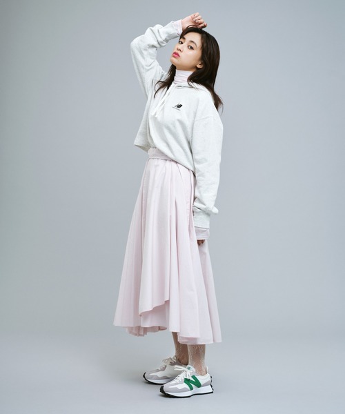 NEW BALANCE（ニューバランス）の「WS327（スニーカー・レディース・ホワイト×ピンク/ホワイト×グリーン/ブラック・24.0cm/23.5cm/22.0cm/23.0cm/22.5cm/25.5cm/25.0cm/24.5cm）」の11枚目の写真