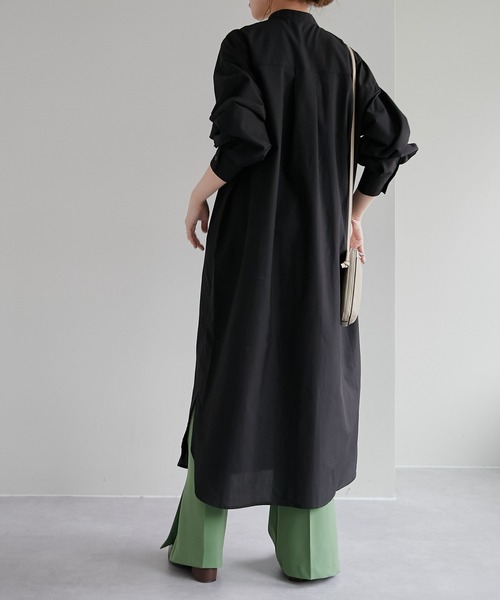 DISCOAT（ディスコート）の「【WEB限定】ボザムバンドカラーワンピ