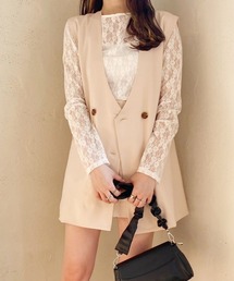 Heather | あいねねノーカラージレ 276173(ベスト)