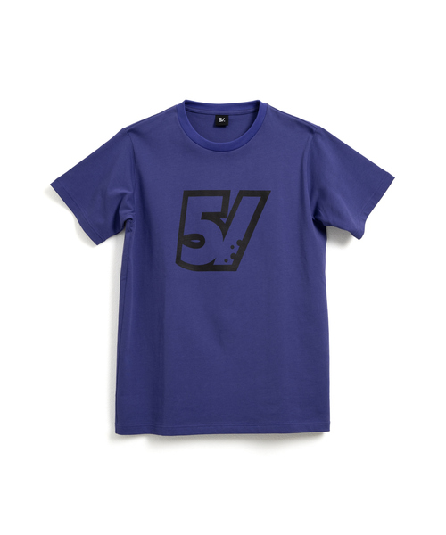 5/（ファイブスラッシュ）の「【5/】バブルロゴ ショートスリーブTシャツ（Tシャツ/カットソー・メンズ・ブラック/ホワイト/ブルー・M/L/XL/S）」の3枚目の写真