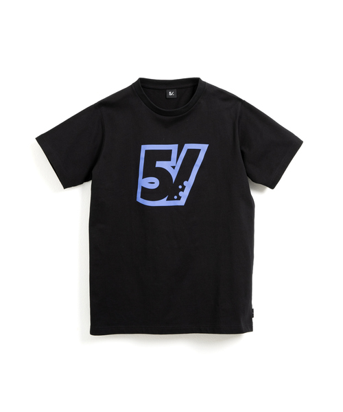 5/（ファイブスラッシュ）の「【5/】バブルロゴ ショートスリーブTシャツ（Tシャツ/カットソー・メンズ・ブラック/ホワイト/ブルー・M/L/XL/S）」の5枚目の写真