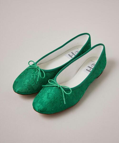 ODETTE E ODILE(オデットエオディール)の「【オーダー】ディープバレリーナフラット(ボディカラー:ケリー)(バレエシューズ