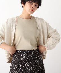 OPAQUE.CLIP | 【INDUSTRIA】リサイクルコットン ケーブルVネックカーディガン(カーディガン/ボレロ)