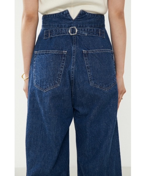 BLACK BY MOUSSY（ブラックバイマウジー）の「relax wide denim(リラックスワイドデニム）（デニムパンツ・レディース・ホワイト/ブルー・0/1/2）」の11枚目の写真