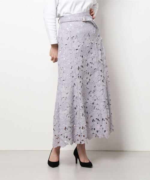 Ank Rouge(アンクルージュ)の「マーメイドレースSK(スカート・レディース・オフホワイト/ピンク/ブルー・M)」の13枚目の写真