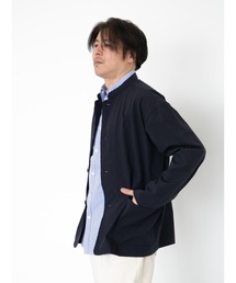 CRAFT STANDARD BOUTIQUE | 2WAYストレッチスタンドカラーオーバーシャツ　＊(カバーオール)