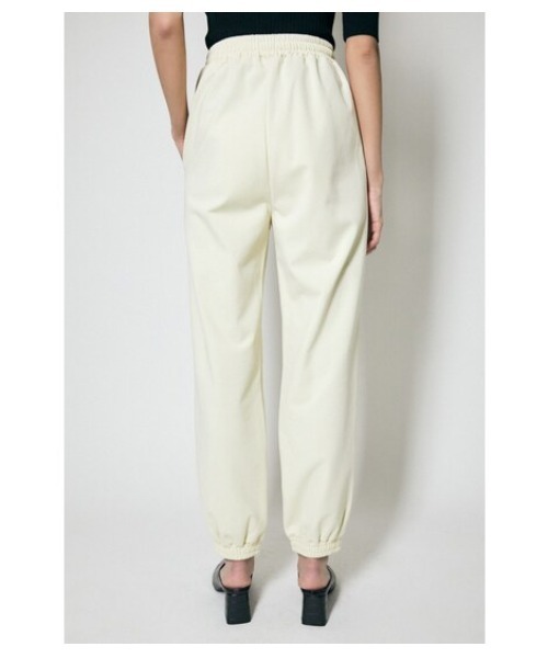 MOUSSY(マウジー)の「CUT EASY パンツ(スウェットパンツ・レディース・ブラック/キナリ・2/1)」の7枚目の写真