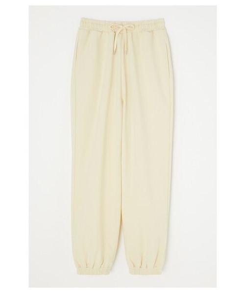 MOUSSY(マウジー)の「CUT EASY パンツ(スウェットパンツ・レディース・ブラック/キナリ・2/1)」の3枚目の写真