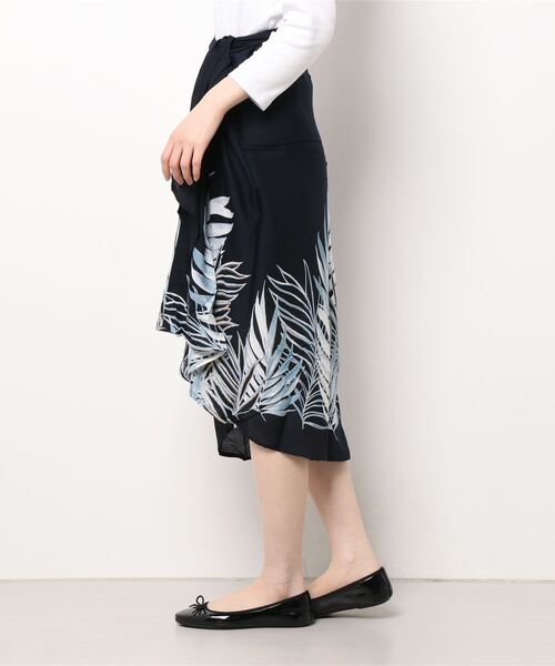 Maunaloa(マウナロア)の「【Maunaloa】リノパマパレオスカート(スカート・レディース・ブラック×ホワイト/ブラック×レッド・FREE)」の9枚目の写真