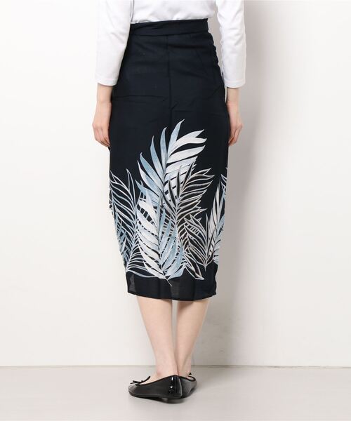 Maunaloa(マウナロア)の「【Maunaloa】リノパマパレオスカート(スカート・レディース・ブラック×ホワイト/ブラック×レッド・FREE)」の11枚目の写真