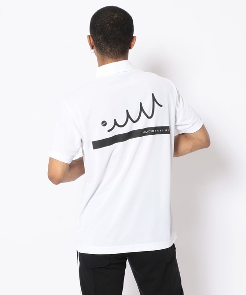 muta（ムータ）の「muta MARINE/ムータ マリン/2LINE  POLO（ポロシャツ・メンズ・ブラック/ホワイト・8/6/5/7）」の7枚目の写真