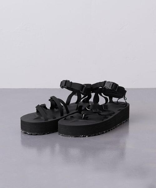 新品未使用✨スイコック　サンダル　ストラップ　ＴＯＳＳＨＩ　ブラック　24cm suicoke（スイコック）の「【別注】＜SUICOKE(スイコック