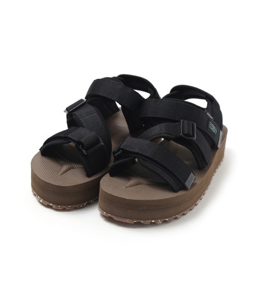 suicoke(スイコック)の「【SUICOKE×emmi】OG-044Cab-ECO(サンダル・レディース・ブラック・23cm/24cm/25cm)」の2枚目の写真