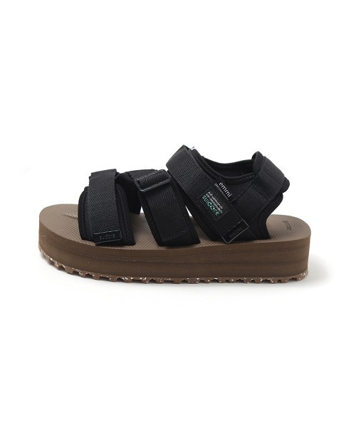 suicoke(スイコック)の「【SUICOKE×emmi】OG-044Cab-ECO(サンダル・レディース・ブラック・23cm/24cm/25cm)」の4枚目の写真