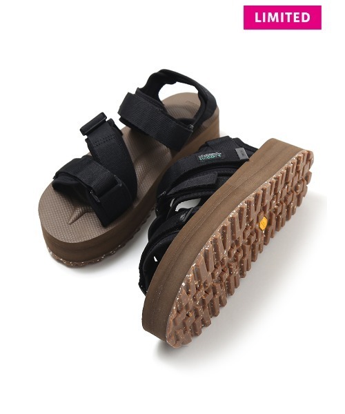 suicoke(スイコック)の「【SUICOKE×emmi】OG-044Cab-ECO(サンダル・レディース・ブラック・23cm/24cm/25cm)」の11枚目の写真