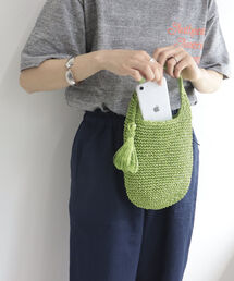 fredy emue | メタリックタッセル付ミニバッグ(トートバッグ)