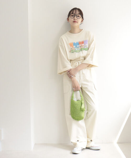 fredy emue（フレディエミュ）の「メタリックタッセル付ミニバッグ（トートバッグ・レディース・シルバー/ピンク/グリーン・FREE）」の11枚目の写真