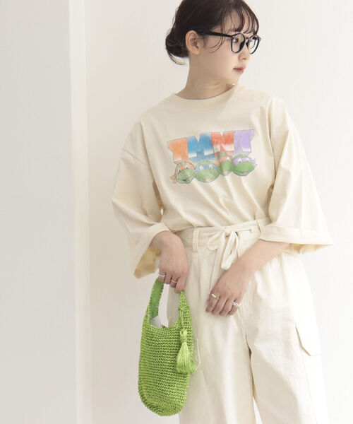 fredy emue（フレディエミュ）の「メタリックタッセル付ミニバッグ（トートバッグ・レディース・シルバー/ピンク/グリーン・FREE）」の12枚目の写真