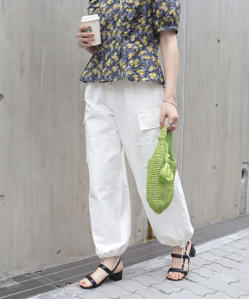 fredy emue（フレディエミュ）の「メタリックタッセル付ミニバッグ（トートバッグ・レディース・シルバー/ピンク/グリーン・FREE）」の14枚目の写真