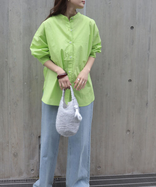 fredy emue（フレディエミュ）の「メタリックタッセル付ミニバッグ（トートバッグ・レディース・シルバー/ピンク/グリーン・FREE）」の16枚目の写真