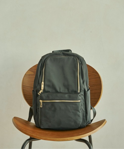 Chez toi(シェトワ)の「【WEB限定】9ポケットリュック(バックパック/リュック・レディース・グレー/カーキ/ブラック/ネイビー・FREE)」の17枚目の写真
