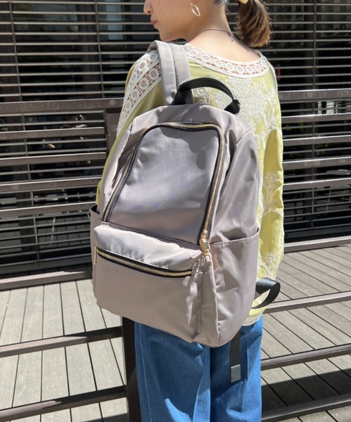Chez toi(シェトワ)の「【WEB限定】9ポケットリュック(バックパック/リュック・レディース・グレー/カーキ/ブラック/ネイビー・FREE)」の22枚目の写真